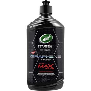 Turtle Wax 53479 Hybrid Solutions Pro to The Max Wax, Graphene Liquid Wax, 14 oz.