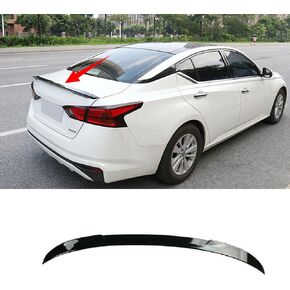 2019-2024 Gloss Black Rear Spoiler Wing Compatible with Nissan Altima S SR SL SV Trunk Lid Duckbill 2020 2021 2022 2023