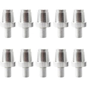 Zcargel Brake Lever Adjuster,10pcs Brake Lever Adjuster Screws Bike Brake Handle Lever Fastener M7 Aluminum Bike Bicycle Brake Handle for Mountain Road Bikes