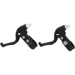 BESPORTBLE Bicycle Brake Lever - Bike Brake Handle Kids V- Brake Handlebar, Children Cycling Brake Levers for Most Bicycle (11.8 x 8.3 x 3.1 cm, Black) 1Pair
