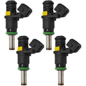 EPSIRMP 8M6002428 4pcs Set Fuel Injectors Compatible with Mercury Quicksilver Outboard Motor 150HP 4-Stroke