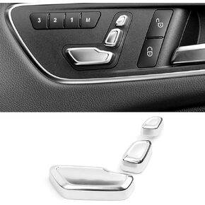 Jaronx for Mercedes Benz Left Side Door Seat Adjustment Button Replacement,Seat Control Switch Headrest Buttons B-Class W246,C-Class W204,E-Class W212,ML W166,CLA W117,GLK X204,GL X166(NOT for 2015+)