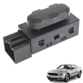 Car 6 Way Electric Seat Switch Left Side Replacement for 2005-2016 Mustang F150 Explorer Milan 5F9T14B709AA 9L3Z14A701A