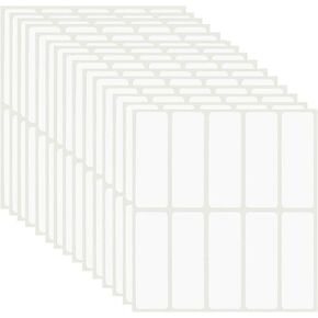 HOSSIAN File Folder Labels Name Filing Envelopes Label Stickers, 0.6 x 1.57 in, Small Label Nametags for Jars, Bottles, Food Containers, File Folders, Pack of 150 (150)