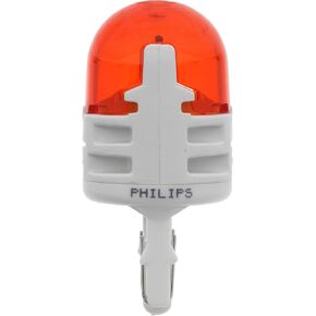 Philips Automotive Lighting 7443RLED Ultinon LED Bulb (Red), 2 Pack