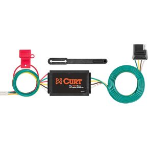CURT 56370 Vehicle-Side Custom 4-Pin Trailer Wiring Harness, Fits Select Honda CR-V , Black