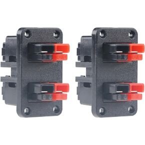 2Pcs Fixed Mounting Bracket Panel Outdoor Power Plug for Anderson Plug 45A 600V