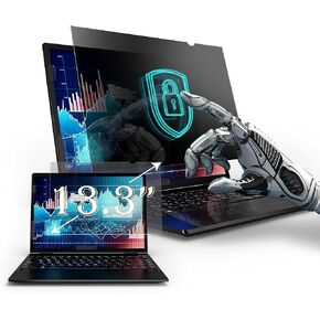 Privacy Screen Filter for 13.3 Inches Laptop, Anti-Glare and Anti Blue Light Screen Protector