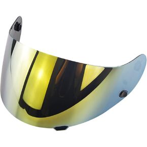 Soman CL-17 Helmet Visor Replacement, HJ-09 Helmet Shield Visor Compatible with CL-15 CL-17 CL-16 CL-SP AC-12 FS-10 CS-R1 IS-16 CS-R2 (Gold) in Kuwait