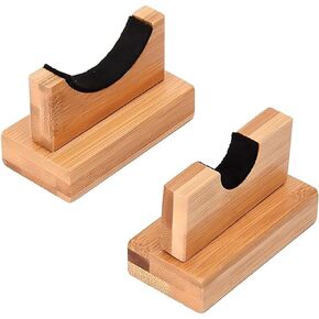 NVAAV Baseball Bat Wall Mount - Baseball Bat Holder for Wall - Sturdy Baseball Bat Display Case Stand for Baseball Softball - Burlywood