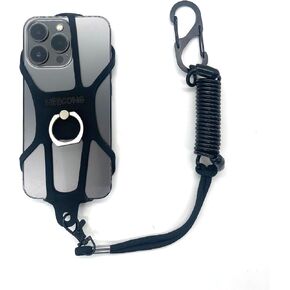Rugged Phone Lanyard Holder, Universal Fishing Phone Tether, Protect Phone Tether Compatible with Most Smartphones