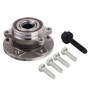 513253 Wheel Bearing Hub Assembly Fit for Audi A3 Quattro Q3 TT 12-18 VW Beetle 09-17 CC 07-16 Eos 10-14 Golf 12-13 Golf R 10-14 GTI 05-18 Jetta Passat 08 R32 Rabbit Tiguan w/ABS