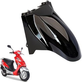 Minho Scooter Body Parts Bule ABS Front Fender Mudguard Wheels Wrap Fit for Chinese 50cc Scooter Moped Taotao ATM50