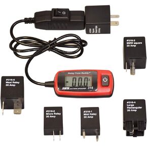 Electronic Specialties Relay Fuse Buddy, red