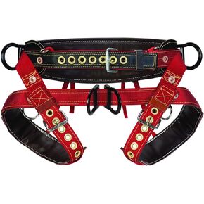 Weaver Leather WLC 560 2 Floating Dee with Padded Nylon Leg Straps