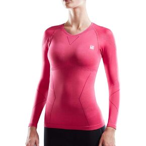 LP SUPPORT Women's Air Compression Yoga Fitness Running Base Layer Long Sleeve Shirt