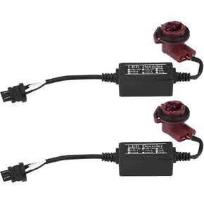 LED Decoder Adapter, 3157 LED Decoder Adapter Anti Hyper Blink Flash Error Cancel Canbus Brake, Pack of 2
