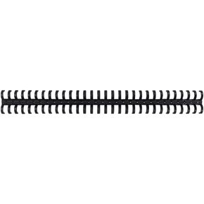 NUOBESTY Binding Ring Spiral Binding Double Loop Binding Wires Comb Bindings Clips Spiral Ring Office Supplies Recyclable Open Rings for Book Paper 10 Pcs