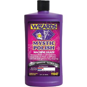 Wizards Mystic Polish Machine Glaze - Cutting Compound and Polish with Smart Abrasive Technology - Professional Car Scratch Remover - Water-Based Polishing Compound for Car Detailing Kit - 1 Gallon