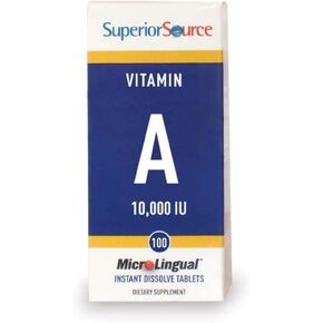 Superior Source Vitamin A 10,000 IU, 100 Count