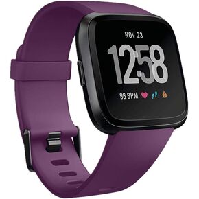 Versa 2 Bands Women, Soft Silicone Watch Band for Fitbit Versa/Fibit Versa 2 Band/Versa Lite Watch Band