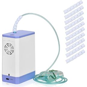 10 Pack Oxygen Tubing Support Crimp Straightener for Portable Oxygen Concentrator Oxygen Hose Oxygen Tubes Nasal Cannula Oxygen Tube Straightener