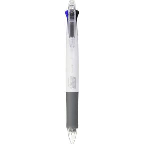 ZEBRA Clip-On Multi Color Multifunctional Pen, White Barrel (B4SA1-W)