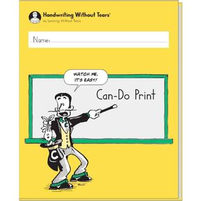 Learning Without Tears - Can-Do Print Student Workbook, Current Edition - Handwriting Without Tears Series - 5th Grade Writing Book - Print Writing, Language Arts Lessons - for School or Home Use