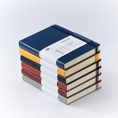 996DEMING Lined Journal Notebook - 360 Pages Journals for Writing A5 College Ruled Notebook,100gsm Lined Paper,Leather Hardcover Journal for Men and Women,Office Notebook for Work,5.75'' X 8.38'' in Saudi Arabia