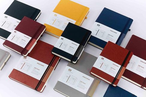 996DEMING Lined Journal Notebook - 360 Pages Journals for Writing A5 College Ruled Notebook,100gsm Lined Paper,Leather Hardcover Journal for Men and Women,Office Notebook for Work,5.75'' X 8.38'' in Saudi Arabia