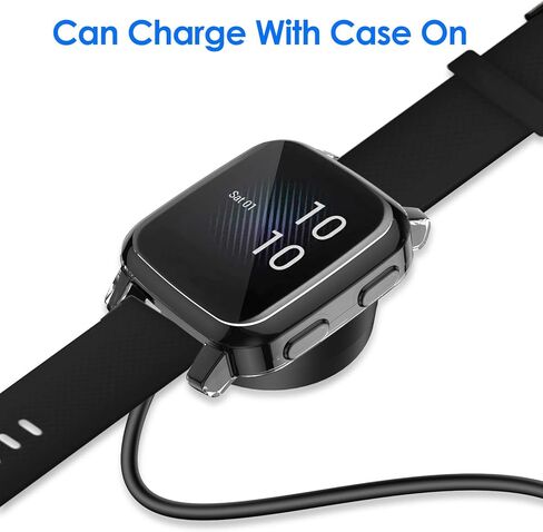 EZCO 3-Pack Screen Protector Case Compatible with Garmin Venu Sq 2/Sq 2 Music/Venu Sq/Venu Sq Music, Full Coverage Soft TPU Case Protective Screen Cover Bumper Frame for Garmin Venu Sq GPS Smartwatch in Kuwait