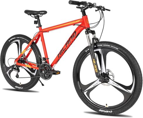 دراجة جبلية للنساء مقاس 26 بوصة من Hiland، دراجة للرجال والنساء مع 21 سرعة، دراجة جبلية بإطار من الفولاذ عالي الكربون، رياضية MTB للرجال البالغين in Kuwait