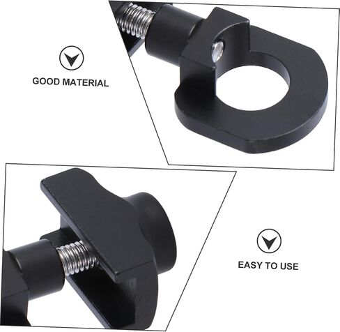 Unomor 2pcs سلسلة ضبط الموتر Fixie Bike Tool مناسبة للدراجات الفردية لون أسود سلسلة سرعة واحدة الموتر منظم دراجة واحدة دراجة سلسلة BMX معدات سلسلة واحدة in Kuwait