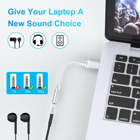USB to 3.5mm Jack Audio Adapter,External Sound Card USB-A to Audio Jack Adapter with Aux Stereo Converter Compatible with Headset,PC Windows,Laptop Mac, Desktops,for PS4 and More Device (Black) in Saudi Arabia