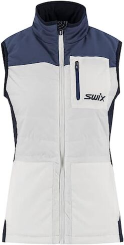 Swix Women's Active Cross Country Skiing Durable Comfortable Insulated Fleece-Lined Horizon Primaloft Vest in Saudi Arabia