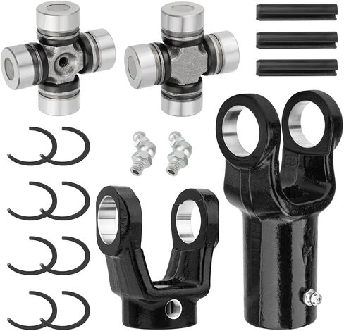 JAVIK Knuckle Front Prop Shaft Yoke & U-Joint (2 Side) for Polaris Ranger 400 500 570 700 800 900 1000 Diesel HST ETX in Saudi Arabia