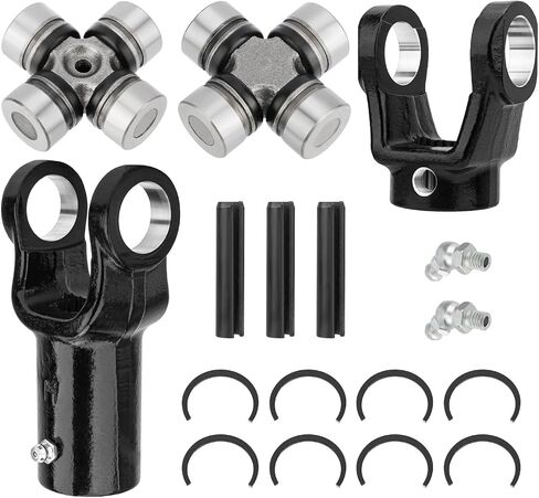 JAVIK Knuckle Front Prop Shaft Yoke & U-Joint (2 Side) for Polaris Ranger 400 500 570 700 800 900 1000 Diesel HST ETX in Saudi Arabia