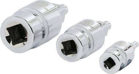 مجموعة وصلات عالمية محملة بنابض مكونة من 3 قطع من ARES 37000 - تصميم محمل بنابض يحافظ على صلابة المفصل على شكل حرف U لسهولة الوضع - محرك 1/4 بوصة، و3/8 بوصة، و1/2 بوصة in Kuwait