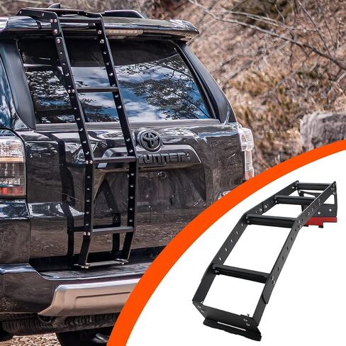 4Runner Summit Hatch Ladder Compatible with Toyota 4Runner 2010-2020， Black Steel 4Runner Accessories /5TH GEN / 2010+ in Saudi Arabia
