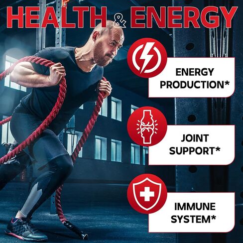 90 كبسولة من ديكاد - 8 في 1 تريبولوس تيريستريس عشبة العنزة إل-أرجينين جذر الماكا تونغكات علي جذر البنجر - دعم قوة العضلات لتمارين الطاقة in Kuwait