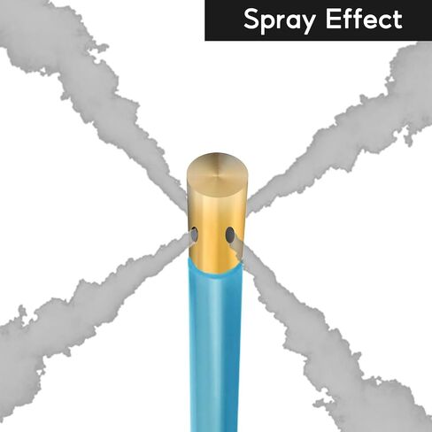 3 Pcs Aerosol Can Extension 360-Side Spray Nozzle Set, 22In Hose, Adapter, Work with Male & Female Caps or Valves, Fits Rust Corrosion Fluid Film Protection Aerosols (Side Spray) in Saudi Arabia