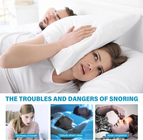 موسعات الأنف، أجهزة مضادة للشخير، حل آمن للشخير من أجل تنفس أفضل، فتحات أنف من السيليكون الناعم لتحسين النوم، موسعات أنف قابلة لإعادة الاستخدام 4 مقاسات مختلفة 8 قطع in Kuwait