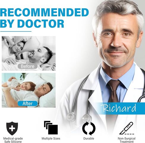 موسعات الأنف، أجهزة مضادة للشخير، حل آمن للشخير من أجل تنفس أفضل، فتحات أنف من السيليكون الناعم لتحسين النوم، موسعات أنف قابلة لإعادة الاستخدام 4 مقاسات مختلفة 8 قطع in Kuwait