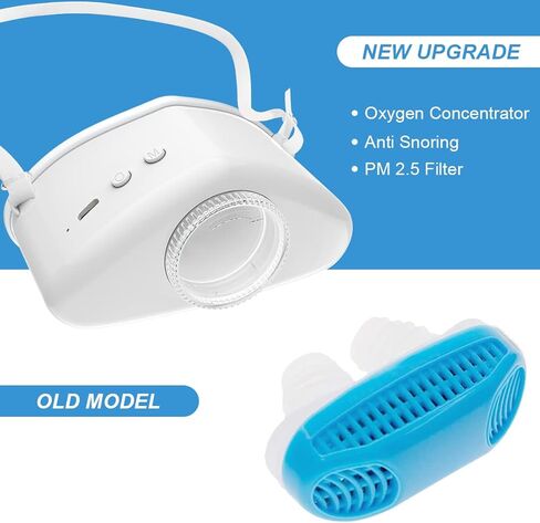 4 in 1 Anti snoring Devices,2023 New Atomization snoring Solution,Right Amount Fog,Adjustable Wind Force Sleep Apnea Devices for Comfortable Sleep in Kuwait