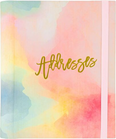 Watercolor Sunset Large Address Book in Saudi Arabia