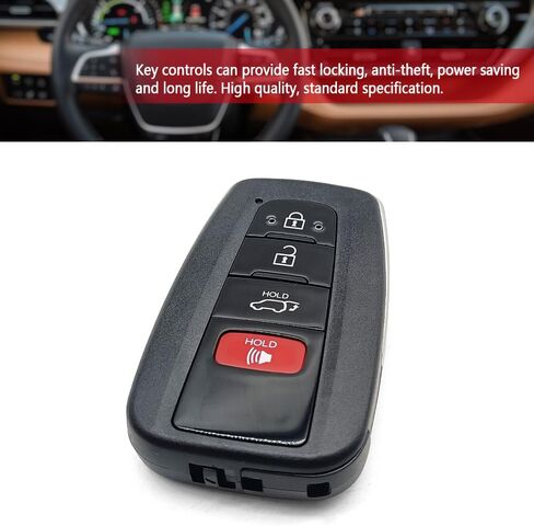 Key Fob FCC ID HYQ14FLA Fit for Toyota Highlander 2021 2022 Replace 8990H-0E370 Smart Remote Control Key Fob Keyless Entry 4 Button 315MHz in Saudi Arabia