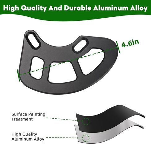 MTB Bash Guard - لكاسيت 26t-36t - موصل ISCG05 وISCG03 - سبيكة عالية القوة للشد - تحمي سلسلة الدراجة بشكل فعال - مصممة لسلاسل الدراجات الجبلية وسلاسل BMX in Kuwait