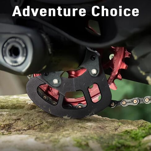 MTB Bash Guard - لكاسيت 26t-36t - موصل ISCG05 وISCG03 - سبيكة عالية القوة للشد - تحمي سلسلة الدراجة بشكل فعال - مصممة لسلاسل الدراجات الجبلية وسلاسل BMX in Kuwait