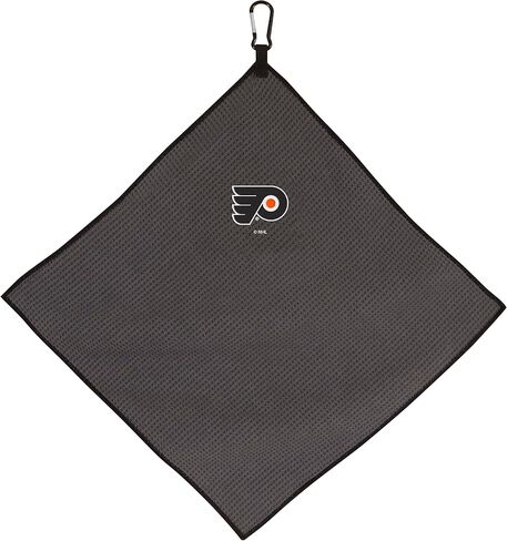 منشفة من الألياف الدقيقة باللون الرمادي من Team Effort NHL للكبار مقاس 15 بوصة × 15 بوصة NHL in Kuwait