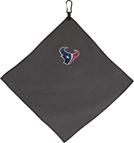 Team Effort 15" x 15" Grey Microfiber Towel NFL Houston Texans in Saudi Arabia